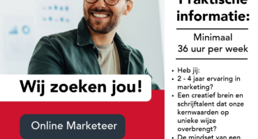 Vacature Online Marketeer (36 uur) – Rijswijk