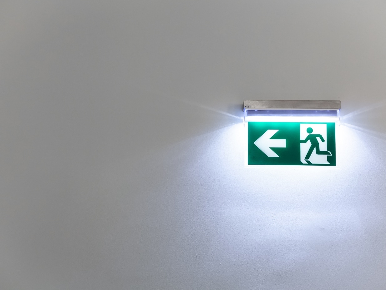 Jaarlijkse keuring van de noodverlichting